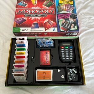Monopoly Electronic Banking Board Game - Red